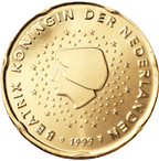 20 centové euromince Nizozemská série 1.gif