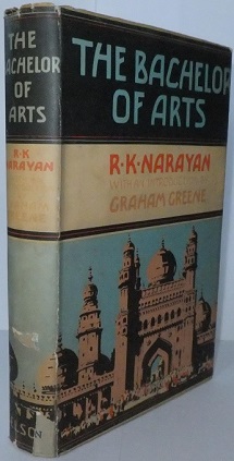 Book cover of The Bachelor of Arts by R.K.Narayan.jpg
