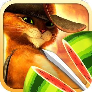 Fruit Ninja: Puss in Boots