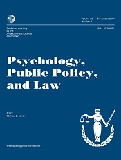 Psychology, Public Policy and Law journal cover.jpg