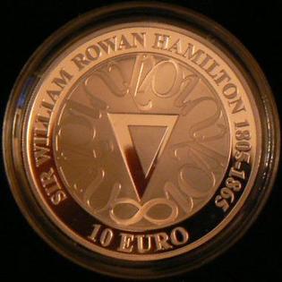 Irish commemorative coin celebrating the 200th Anniversary of his birth.