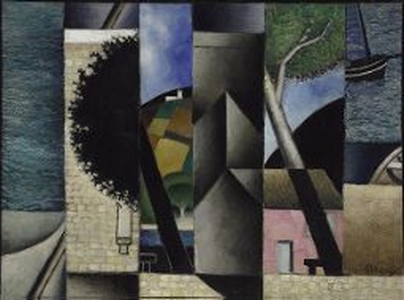 File:Jean Metzinger, 1912, Landscape (Marine, Composition Cubiste), oil on canvas, 51.4 x 68.6 cm, Fogg Art Museum, Harvard University.jpg