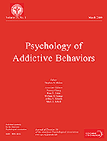 Psikologio de Addictive Behaviors