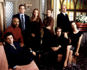 The main characters of Six Feet Under in the f...