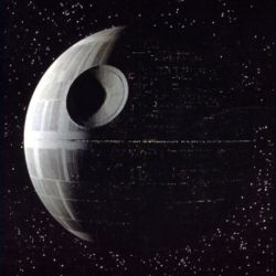 The Death Star in A New Hope