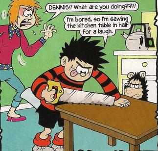 File:Dennis and Gnasher portrayed by Nigel Parkinson.jpg