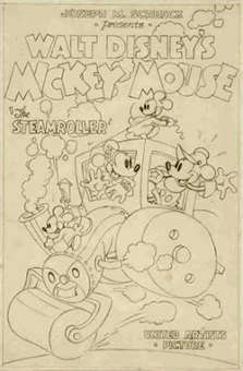 File:Mickey's Steam Roller poster - rough draft.png