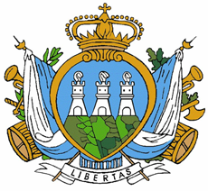 File:Military Coat of Arms of the Republic of San Marino.png