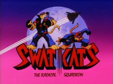 SWAT Kats Season 2 title card, featuring T-Bon...