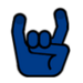 Angelo State University ram's hand icon.png