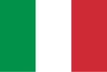The flag of Italy, one of the national symbols of Italy Flag of Italy.svg