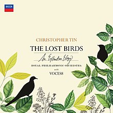 Album art for The Lost Birds featuring an illustration of birds among leaves
