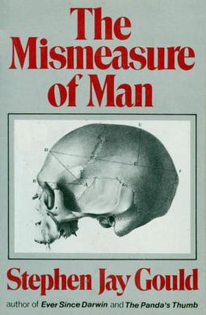 First edition (1981) of The Mismeasure of Man