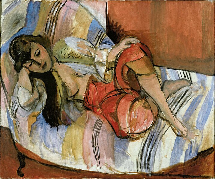 File:Henri Matisse, 1920-21, Odalisque, oil on canvas, 61.4 x 74.4 cm, Stedelijk Museum.jpg