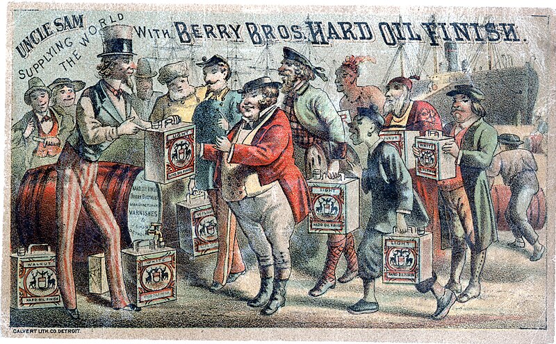 File:Uncle Sam Supplying the World with Berry Brothers Hard Oil Finish.jpg