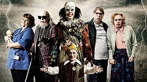 The main characters in Psychoville (left to ri...