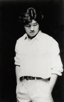 Eiichi Ohtaki in 1981 promoting A Long Vacation
