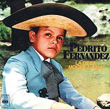 La de la Mochila Azul by Pedrito Fernández 1978 album cover.jpeg
