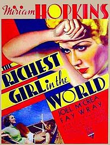 The Richest Girl In The World [1934]