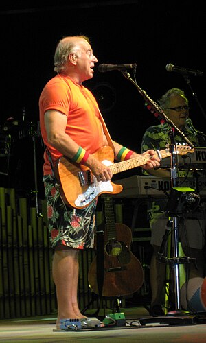 Jimmy Buffett performs during the Summerzcool ...