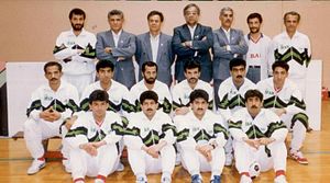 Первый состав Ирана в 1992 году