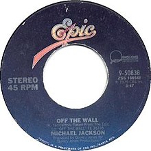 Off the Wall от Майкла Джексона на виниле A-side из США. Jpg
