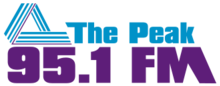 CKCB ThePeak95.1FM logo.png