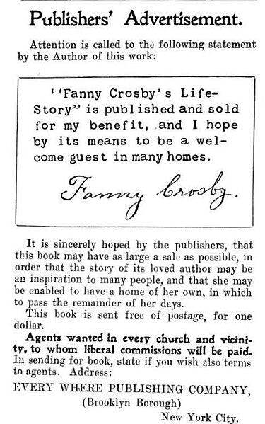 File:Publisher's Statement Fanny Crosby's Life-Story edited.jpg