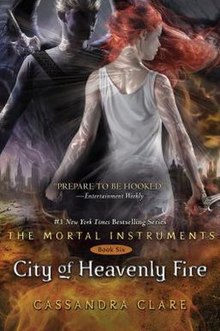Cassandra Clare City of Heavenly Fire book cover.jpg