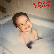 Cover art depicting Jxdn as a toddler sitting in a bubble bath