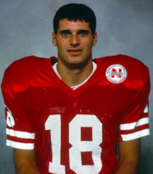 Brook Berringer in his football uniform in 1993.png