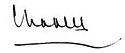 Prince Charles's signature