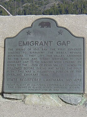 Emigrant Gap