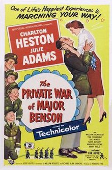 Poster of The Private War of Major Benson.jpg