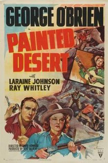 Movie poster for 1938 western film Painted Desert.jpg