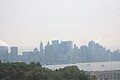 New York City from the Lincoln Tunnel, taken in May of 2006.