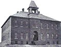 The first Novinger school building. Photo taken around 1907.