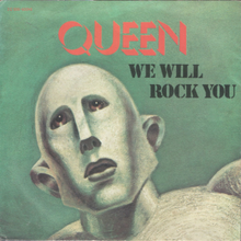 We Will Rock You by Queen (французский сингл 1977 года) .png