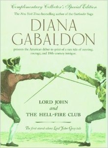 Cover of Lord John and the Hell-Fire Club (1998) 1st Edition.jpg