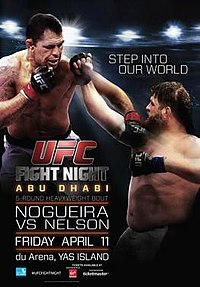 Afiŝo aŭ emblemo por UFC Fight Night: Nogueira vs. Nelson.