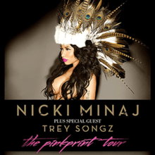 Nicki Minaj - The Pinkprint Tour (Official Poster).png