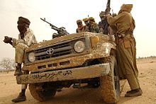 SLM combatants Darfur Jeep.jpg