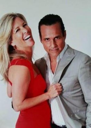 Maurice Benard as Sonny and Laura Wright as Carly.