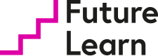 The Open University launched FutureLearn in December 2012 with a dozen UK university partners. The logo of FutureLearn.svg