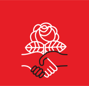 Логотип Демократических Социалистов Америки (официальный) .svg