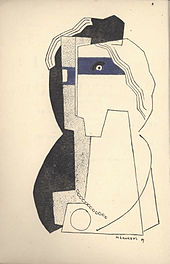 Henri Laurens, Celine Arnauld, reproduced in Tournevire, Edition de "L'Esprit nouveau", 1919 Henri Laurens, Celine Arnauld, Tournevire, 1919.jpg