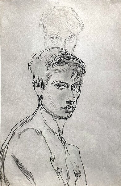 File:Self-Portrait with Seated Male Nude.jpeg