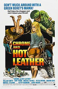film poster for Chrome and Hot Leather