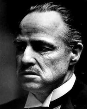 Brando as Don Vito Corleone in The Godfather (...