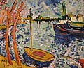 Maurice de Vlaminck, 1906, The Seine at Chatou, oil on canvas, 82.6 x 101.9 cm, Metropolitan Museum of Art, New York